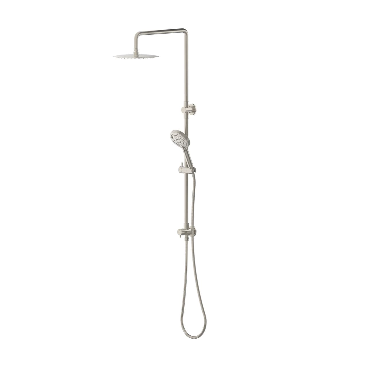 Twin Shower Set With Square Arm