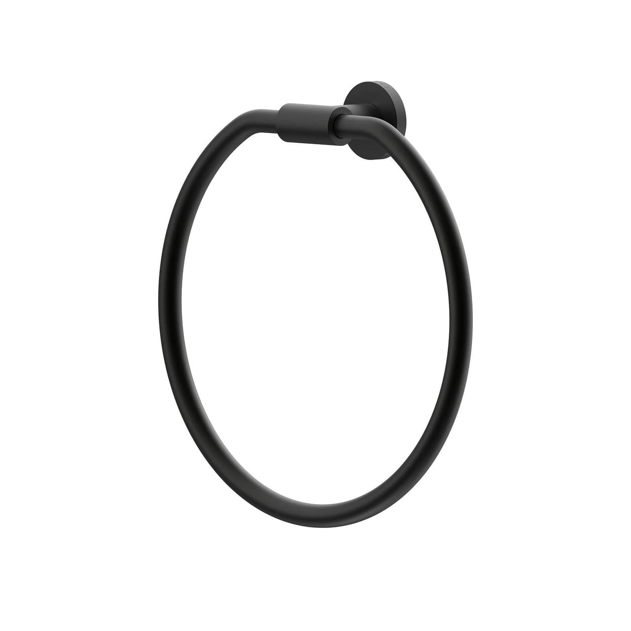 Titan Hand Towel Ring Matte Black